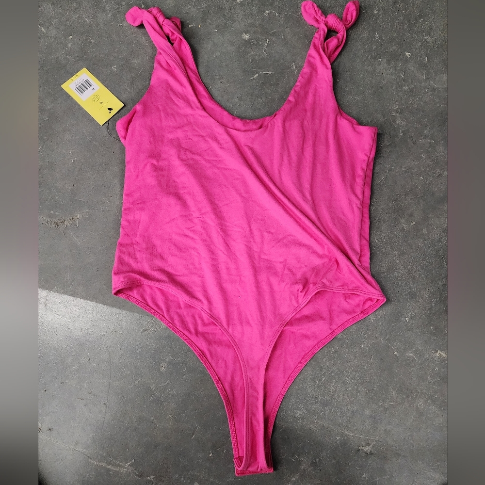 Hot Pink Bodysuit - Picture 5 of 5